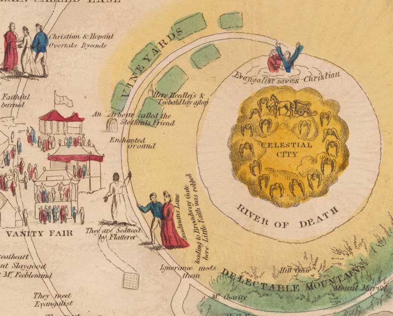 Map to the Celestial City, detail