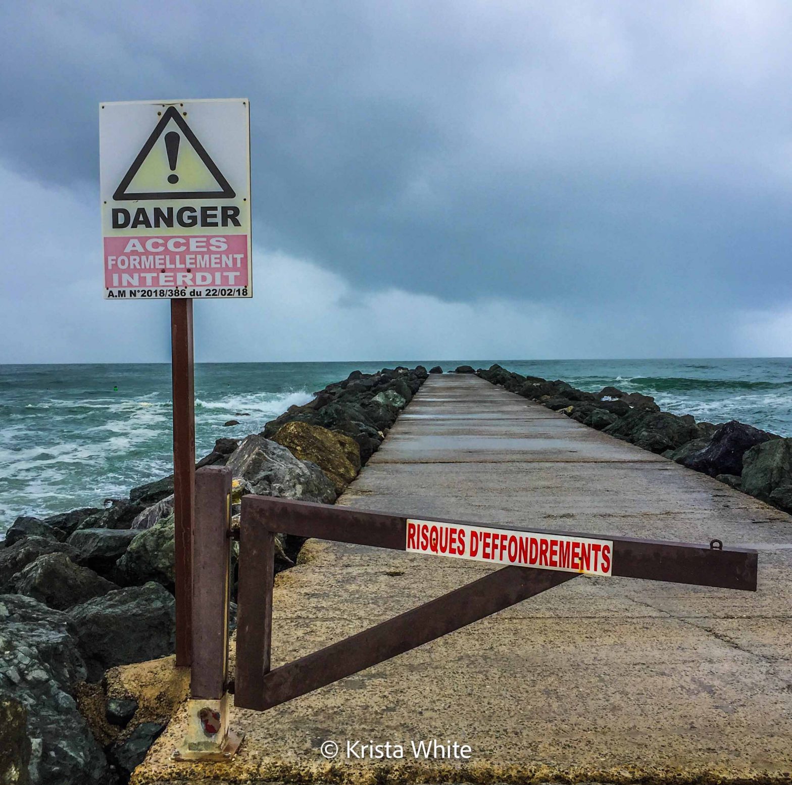 La plage d'Anglet